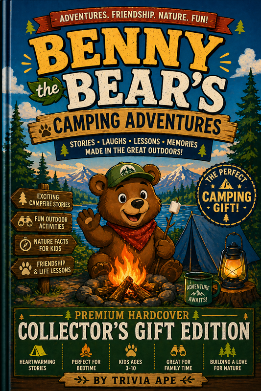 Benny the Bear’s Camping Adventures – Premium Hardcover Collector’s Gift Edition