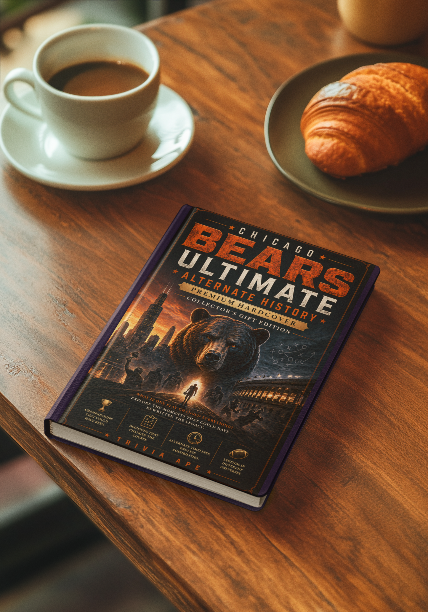 Chicago Bears Ultimate Alternate History Premium Hardcover Collector’s Gift Edition
